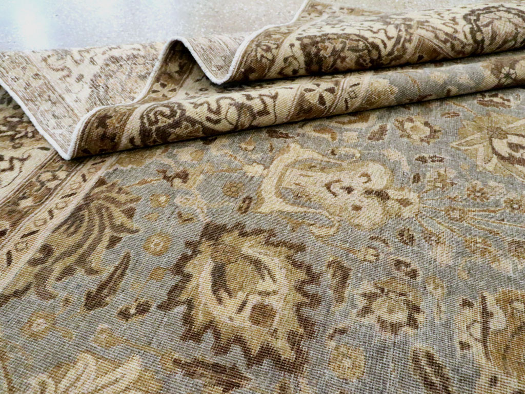 Antique Persian Tabriz Carpet, No.23765 - Galerie Shabab