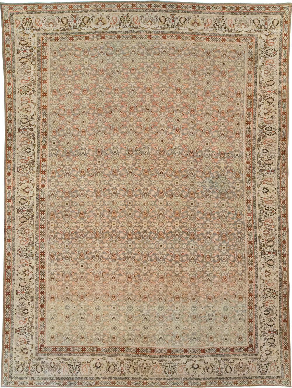 Antique Persian Malayer Carpet, No.23770 - Galerie Shabab