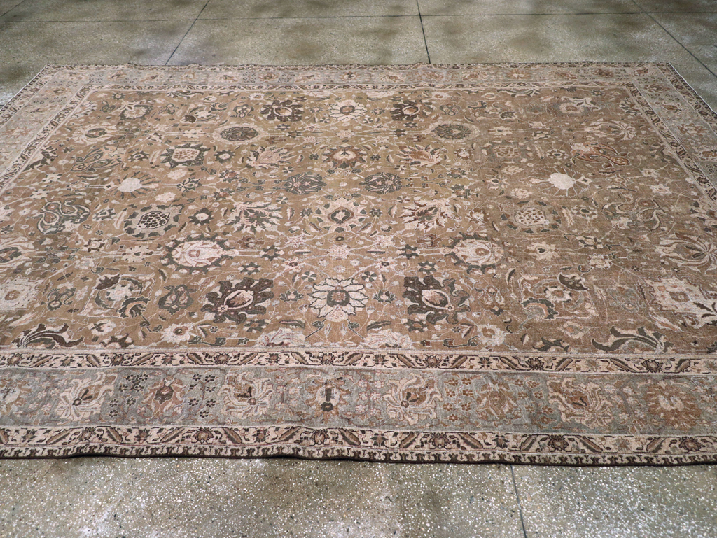 Vintage Persian Tabriz Carpet, No.23771 - Galerie Shabab