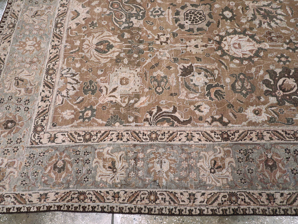 Vintage Persian Tabriz Carpet, No.23771 - Galerie Shabab
