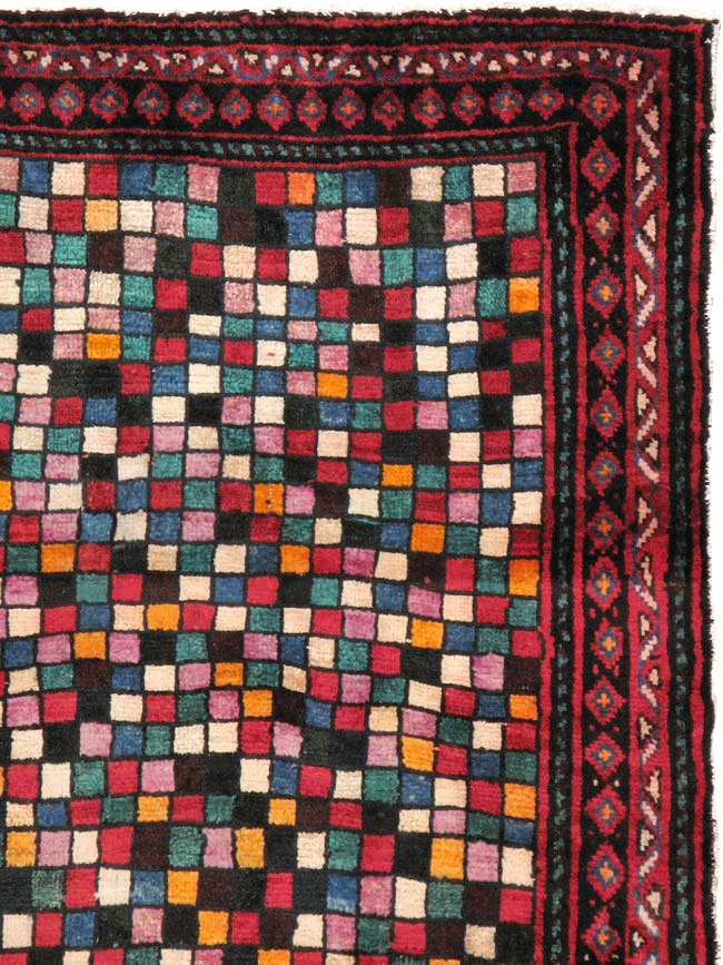 Vintage Persian Joshegan Rug, No.23772 - Galerie Shabab