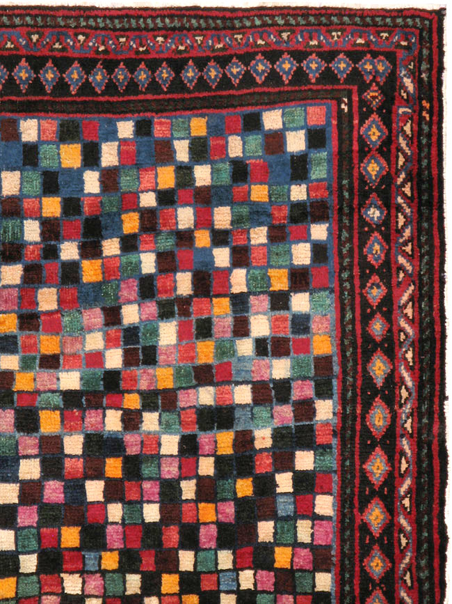Vintage Persian Joshegan Rug, No.23772 - Galerie Shabab