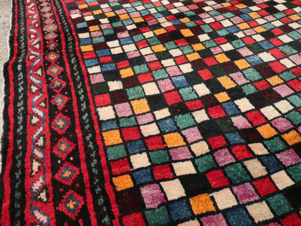 Vintage Persian Joshegan Rug, No.23772 - Galerie Shabab