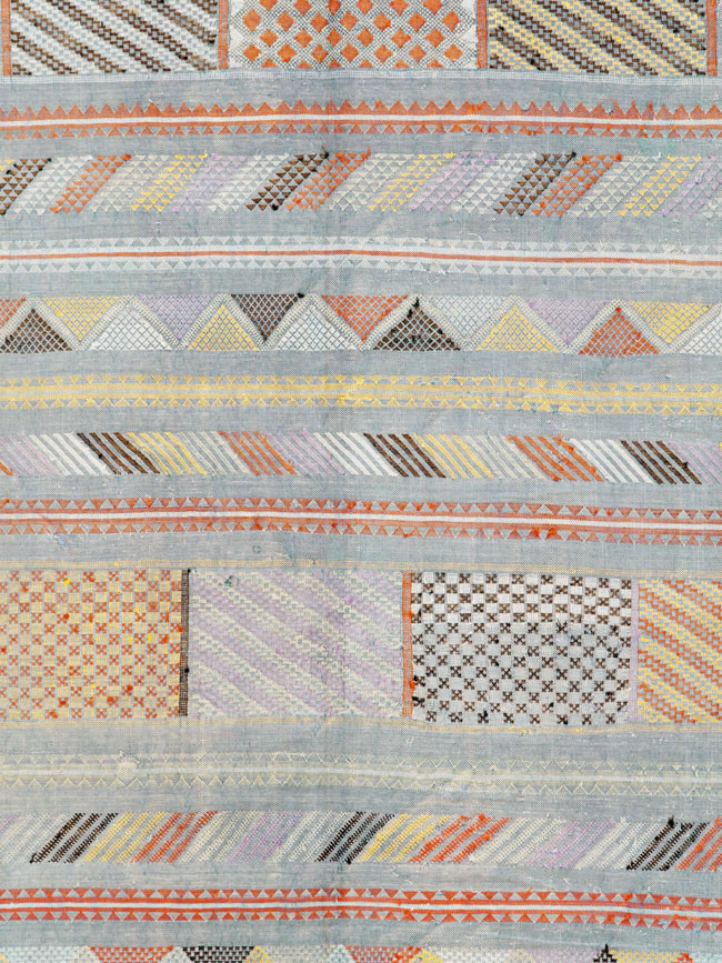 Vintage Moroccan Flatweave Kilim, No.23773 - Galerie Shabab