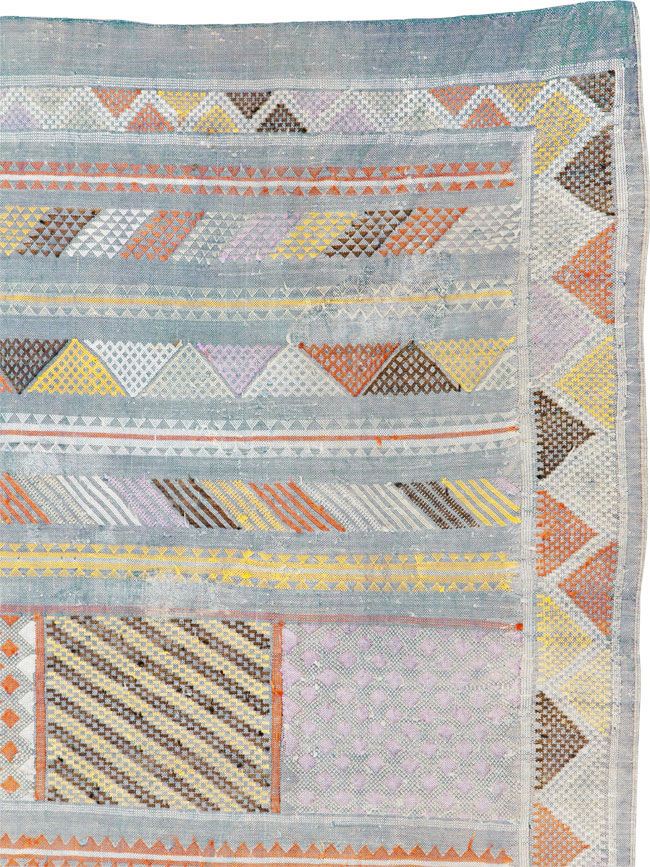 Vintage Moroccan Flatweave Kilim, No.23773 - Galerie Shabab