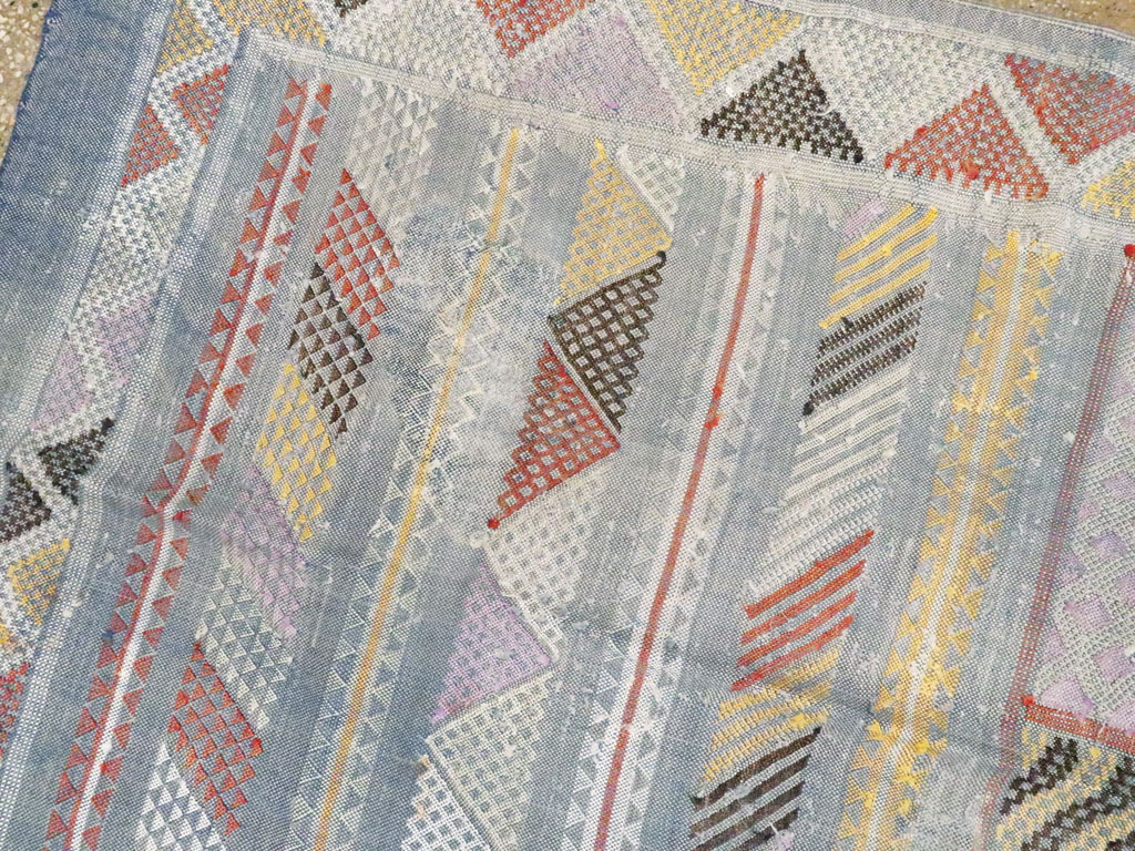 Vintage Moroccan Flatweave Kilim, No.23773 - Galerie Shabab