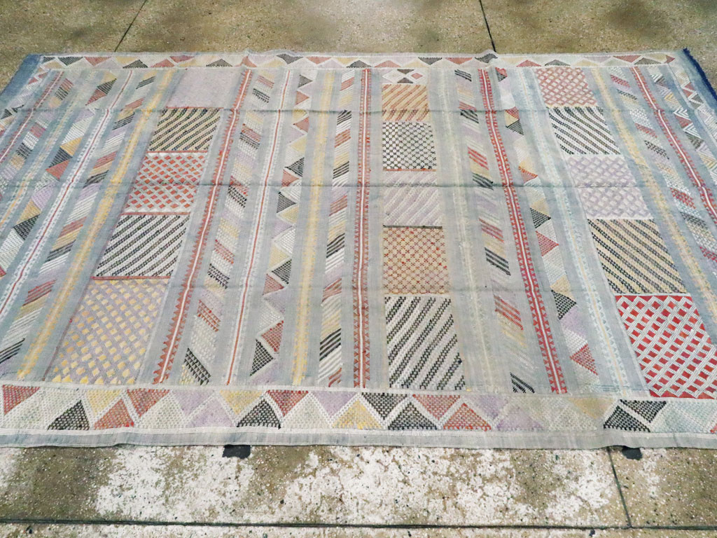 Vintage Moroccan Flatweave Kilim, No.23773 - Galerie Shabab
