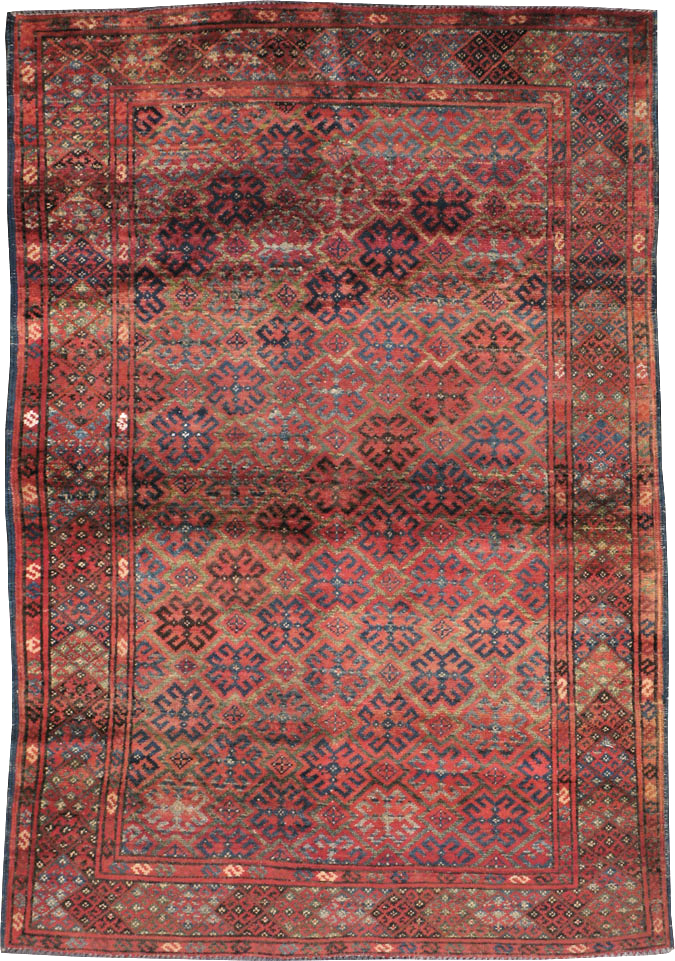 Vintage Afghan Baluch Rug, No.23776 - Galerie Shabab
