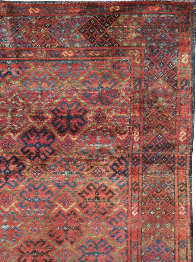 Vintage Afghan Baluch Rug, No.23776 - Galerie Shabab