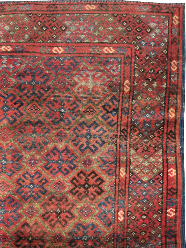 Vintage Afghan Baluch Rug, No.23776 - Galerie Shabab