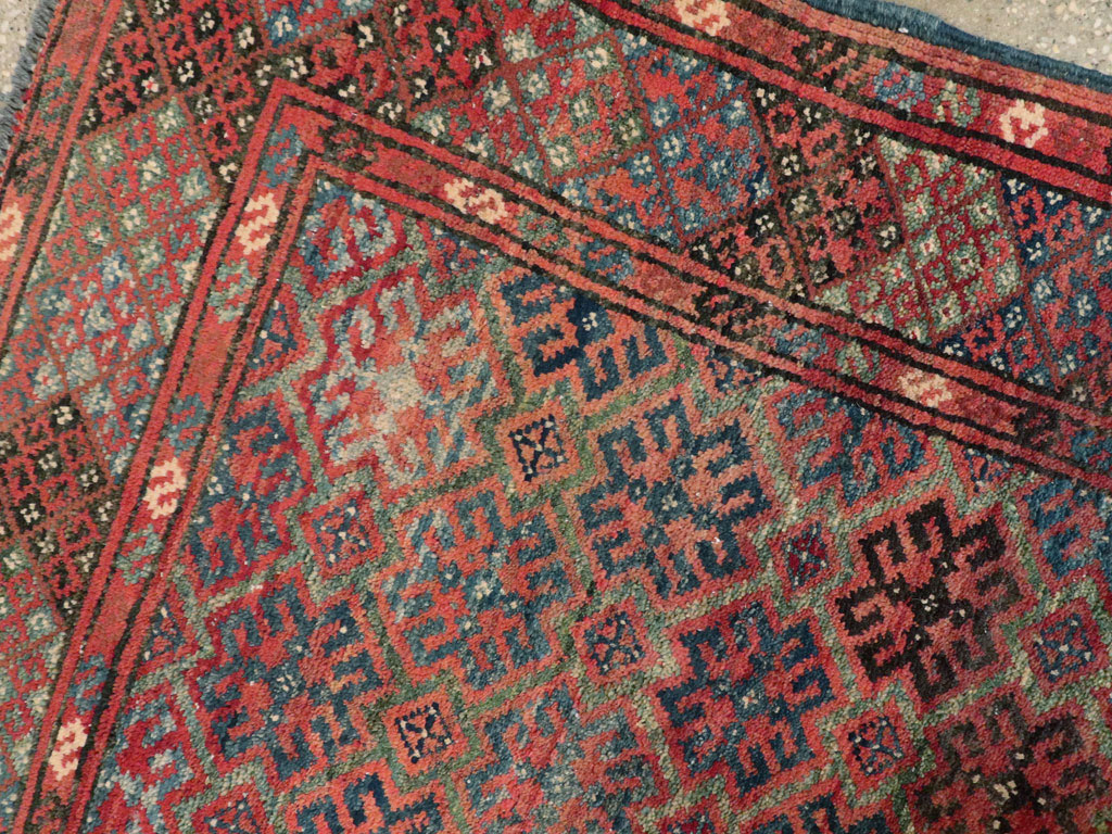 Vintage Afghan Baluch Rug, No.23776 - Galerie Shabab