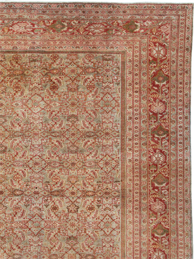 Antique Persian Mahal Carpet, No.23778 - Galerie Shabab