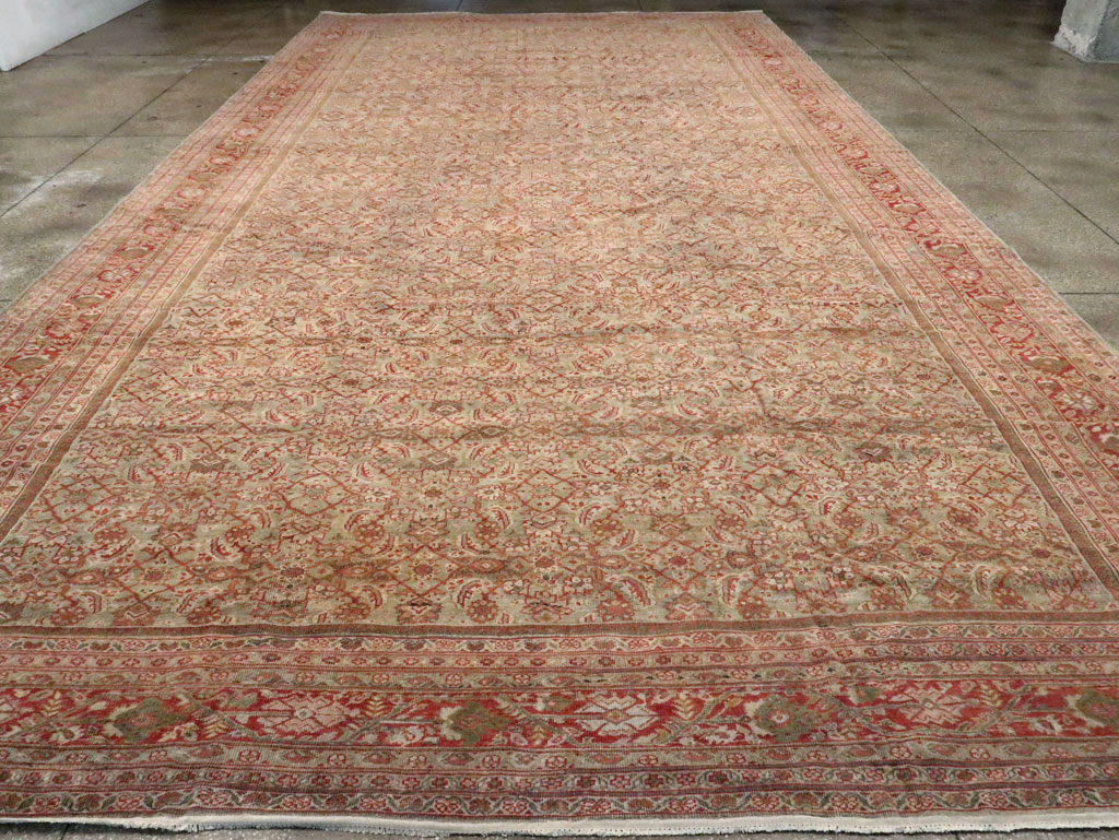 Antique Persian Mahal Carpet, No.23778 - Galerie Shabab