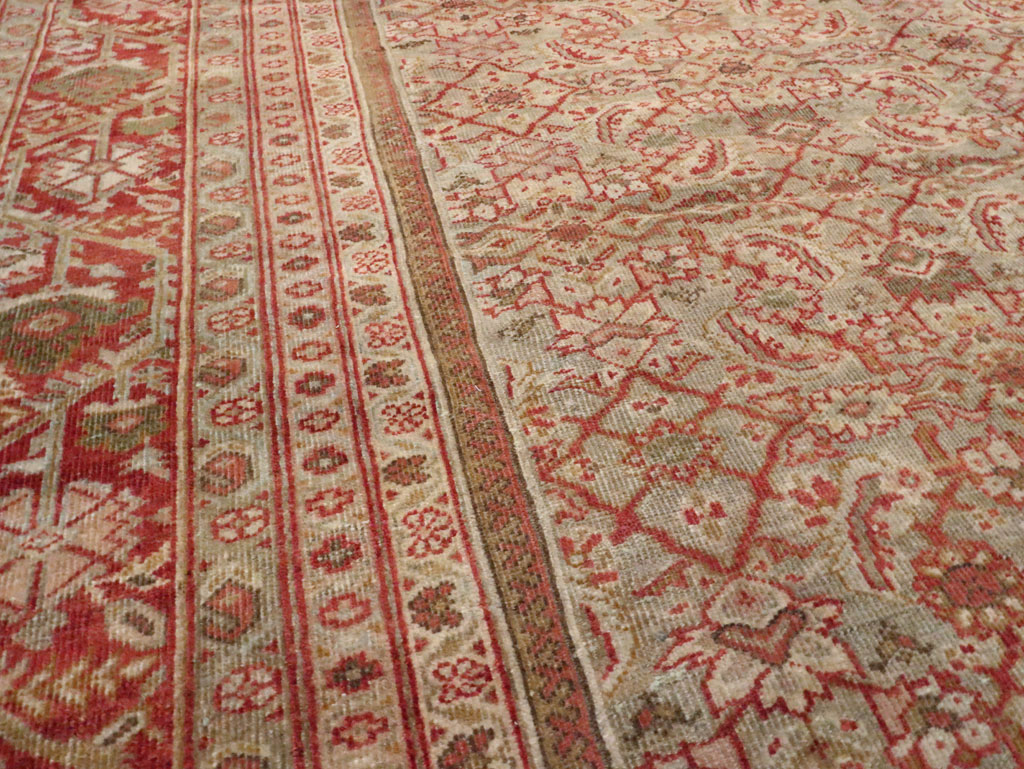 Antique Persian Mahal Carpet, No.23778 - Galerie Shabab