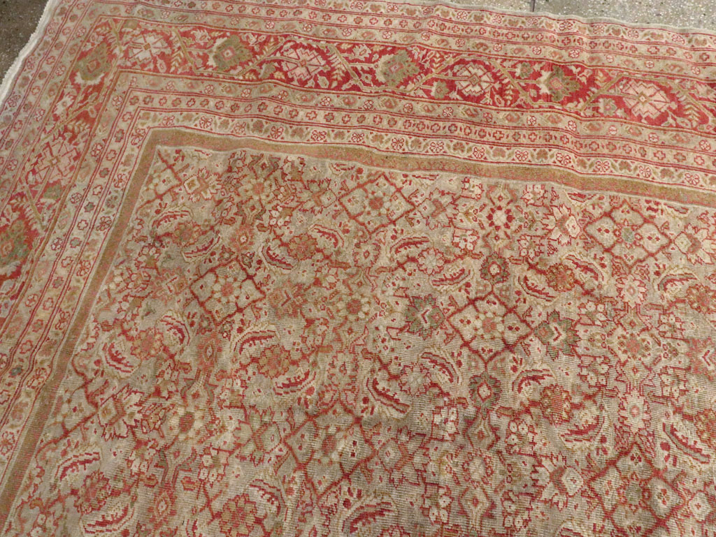 Antique Persian Mahal Carpet, No.23778 - Galerie Shabab