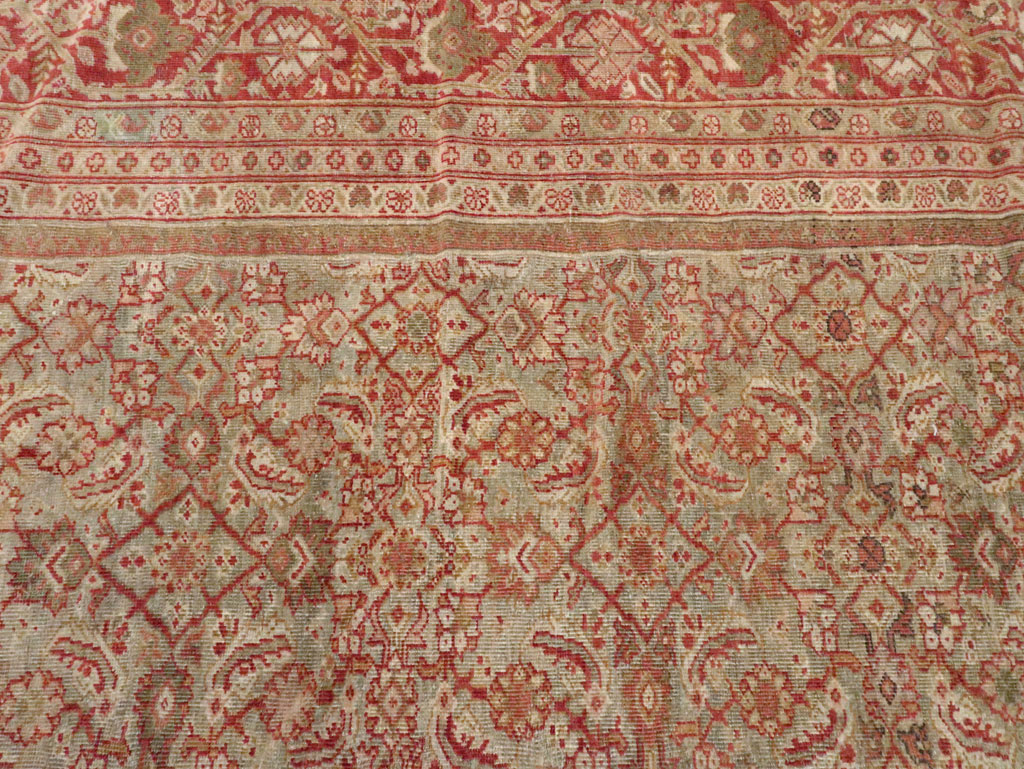 Antique Persian Mahal Carpet, No.23778 - Galerie Shabab