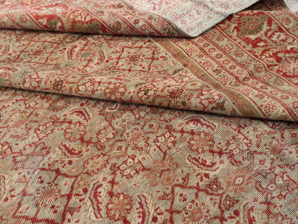 Antique Persian Mahal Carpet, No.23778 - Galerie Shabab