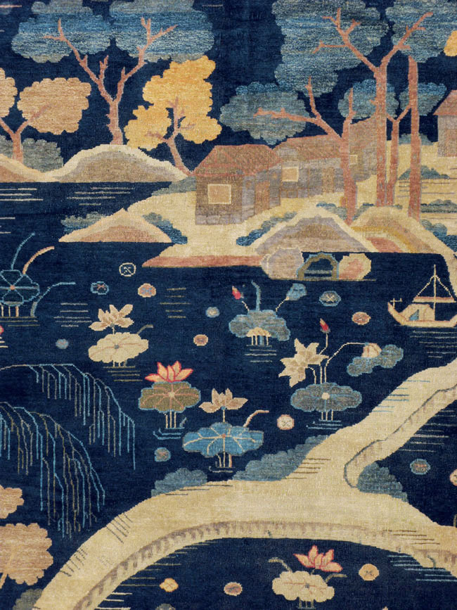 Antique Chinese Peking Carpet, No.23781 - Galerie Shabab