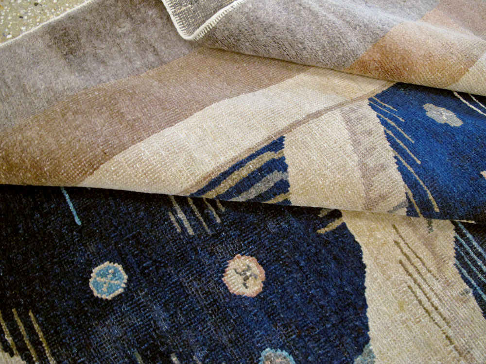 Antique Chinese Peking Carpet, No.23781 - Galerie Shabab