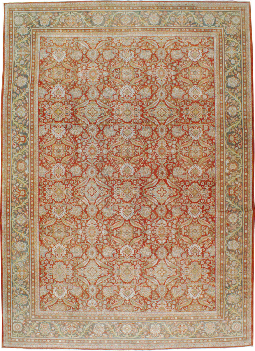 Antique Persian Mahal Carpet, No.23783 - Galerie Shabab