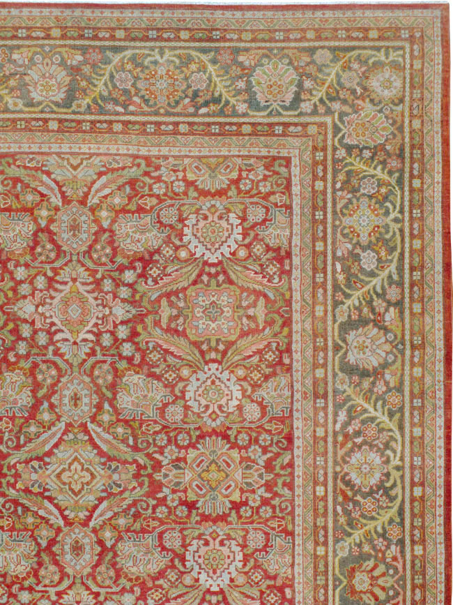 Antique Persian Mahal Carpet, No.23783 - Galerie Shabab