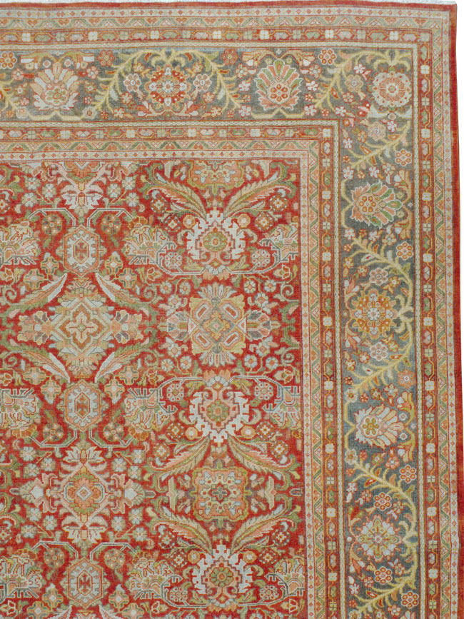 Antique Persian Mahal Carpet, No.23783 - Galerie Shabab