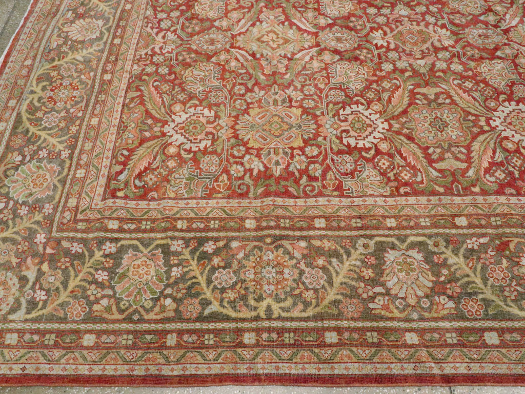 Antique Persian Mahal Carpet, No.23783 - Galerie Shabab