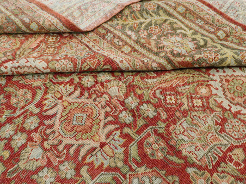 Antique Persian Mahal Carpet, No.23783 - Galerie Shabab