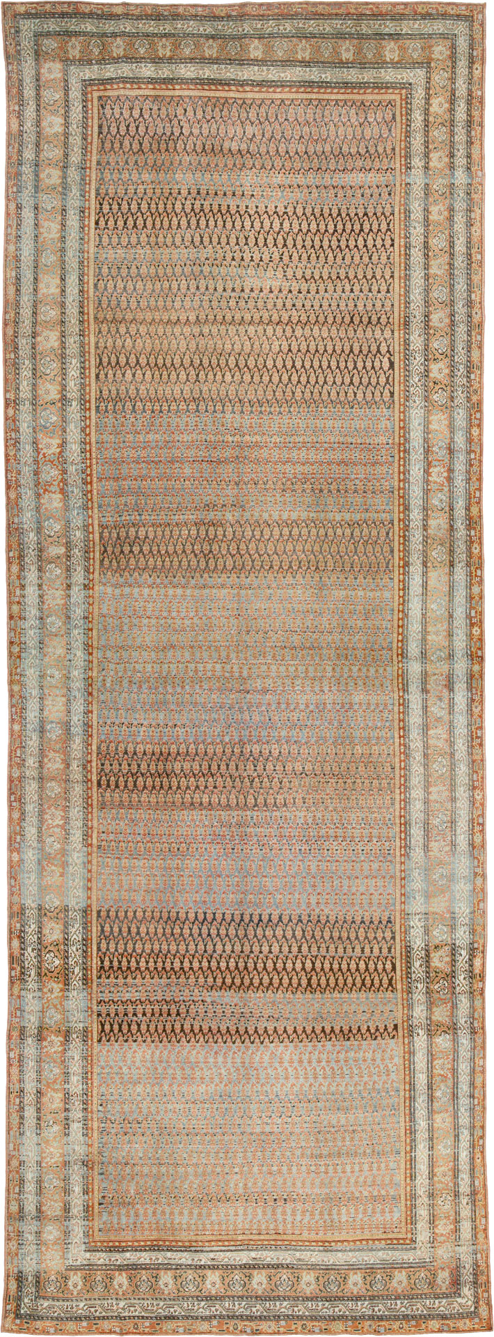 Antique Persian Malayer Gallery Carpet, No.23786 - Galerie Shabab