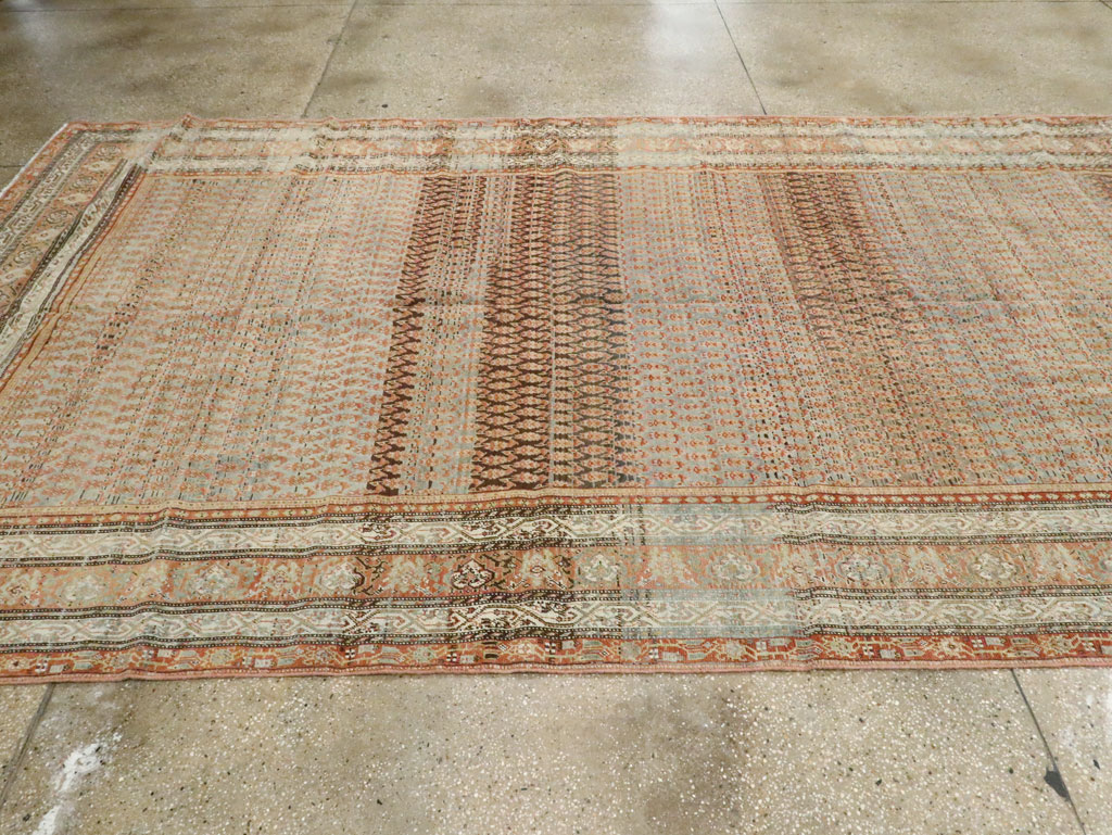 Antique Persian Malayer Gallery Carpet, No.23786 - Galerie Shabab
