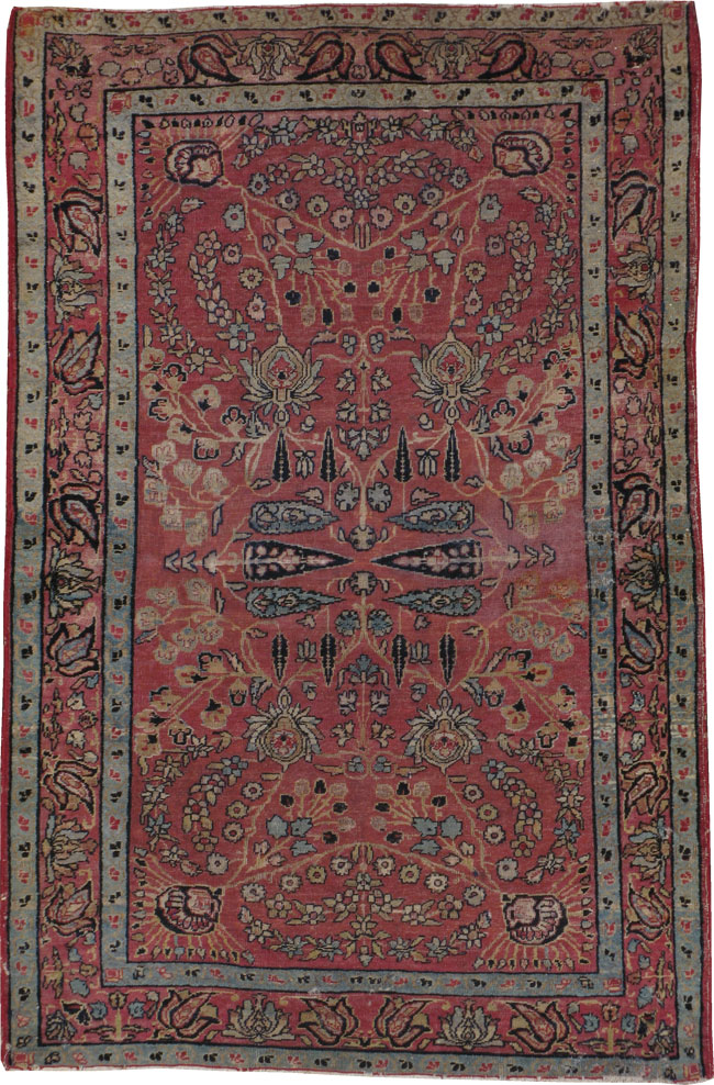 Antique Persian Lavar Kerman Rug, No.23791 - Galerie Shabab