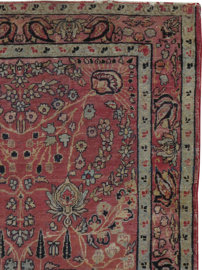 Antique Persian Lavar Kerman Rug, No.23791 - Galerie Shabab