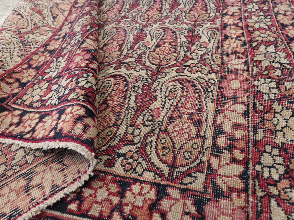 Antique Persian Lavar Kerman Rug, No.23792 - Galerie Shabab