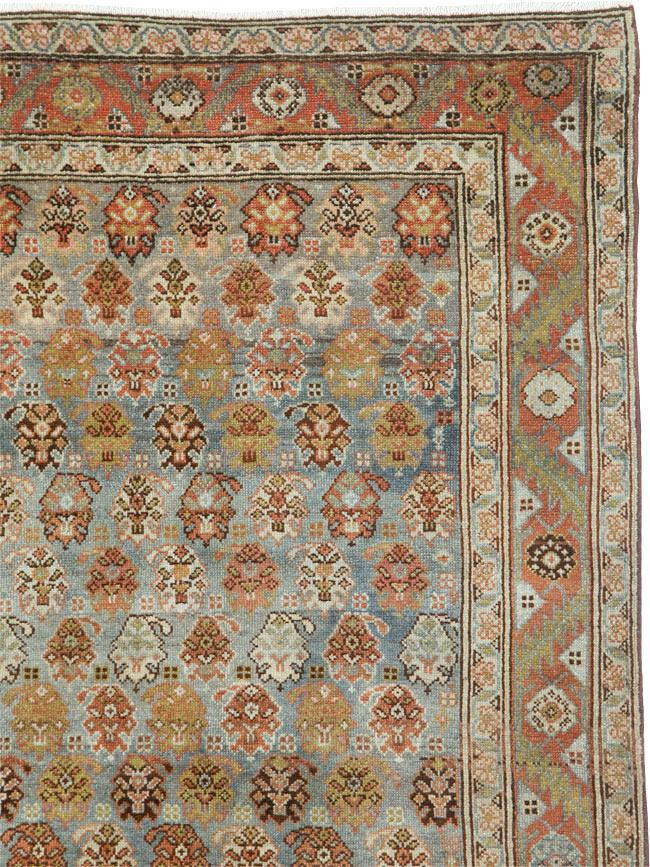 Vintage Persian Malayer Gallery Carpet, No.23796 - Galerie Shabab