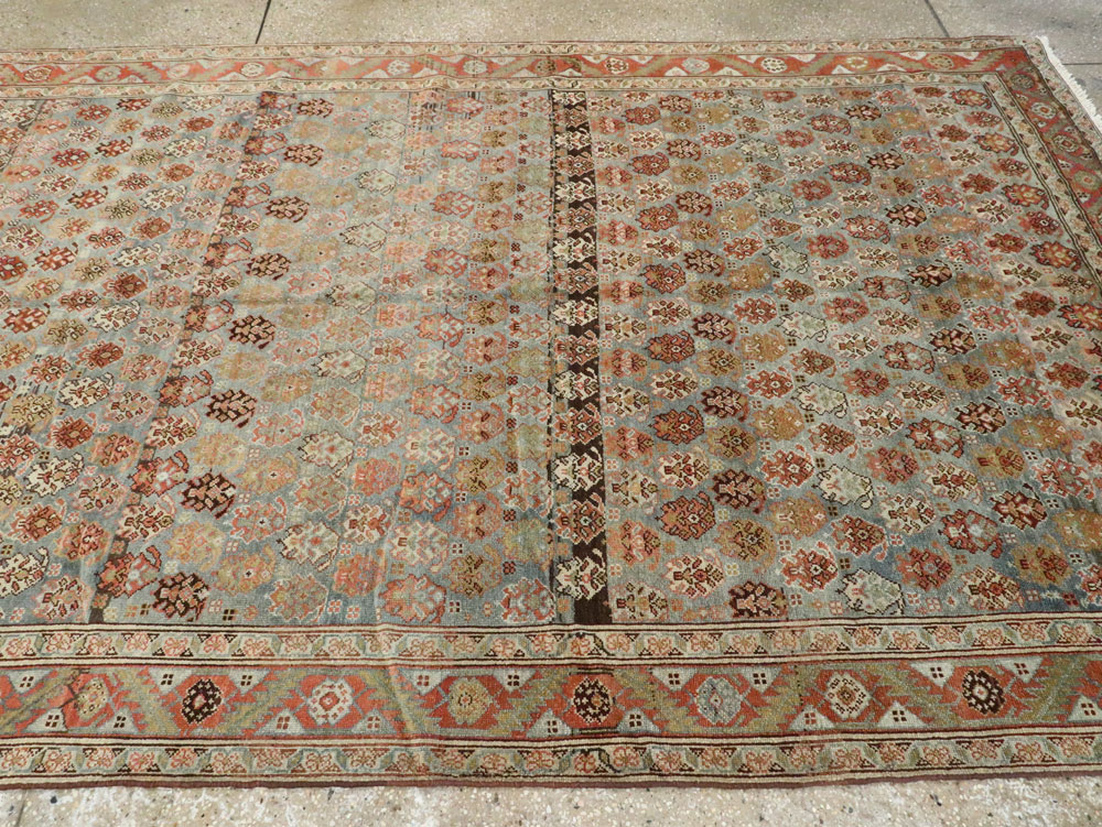 Vintage Persian Malayer Gallery Carpet, No.23796 - Galerie Shabab
