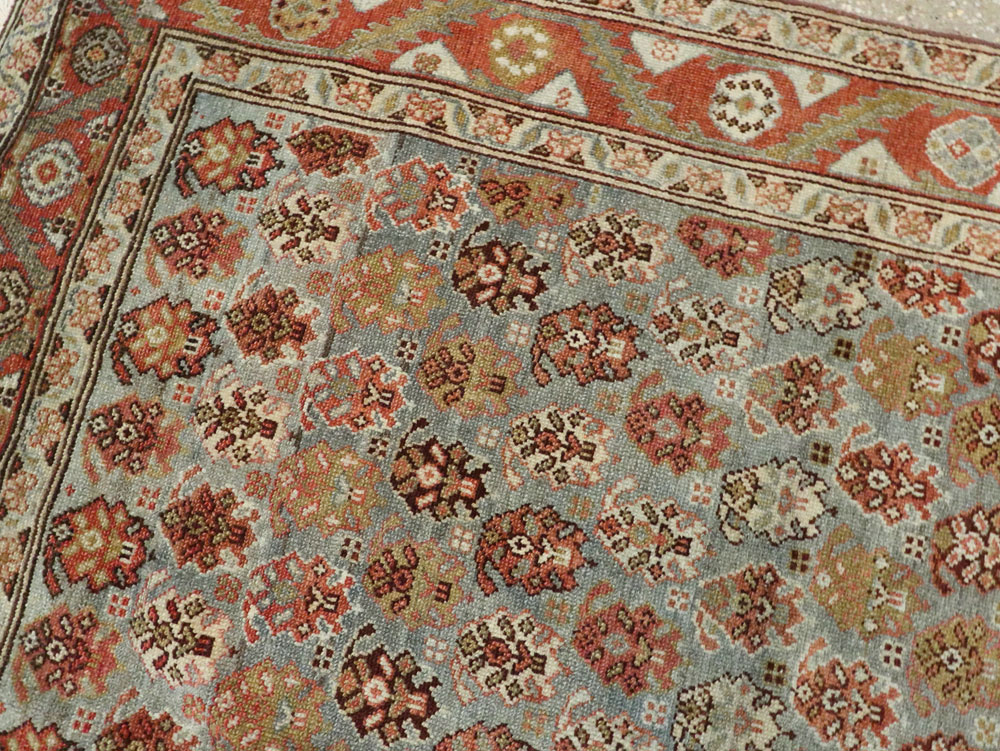 Vintage Persian Malayer Gallery Carpet, No.23796 - Galerie Shabab