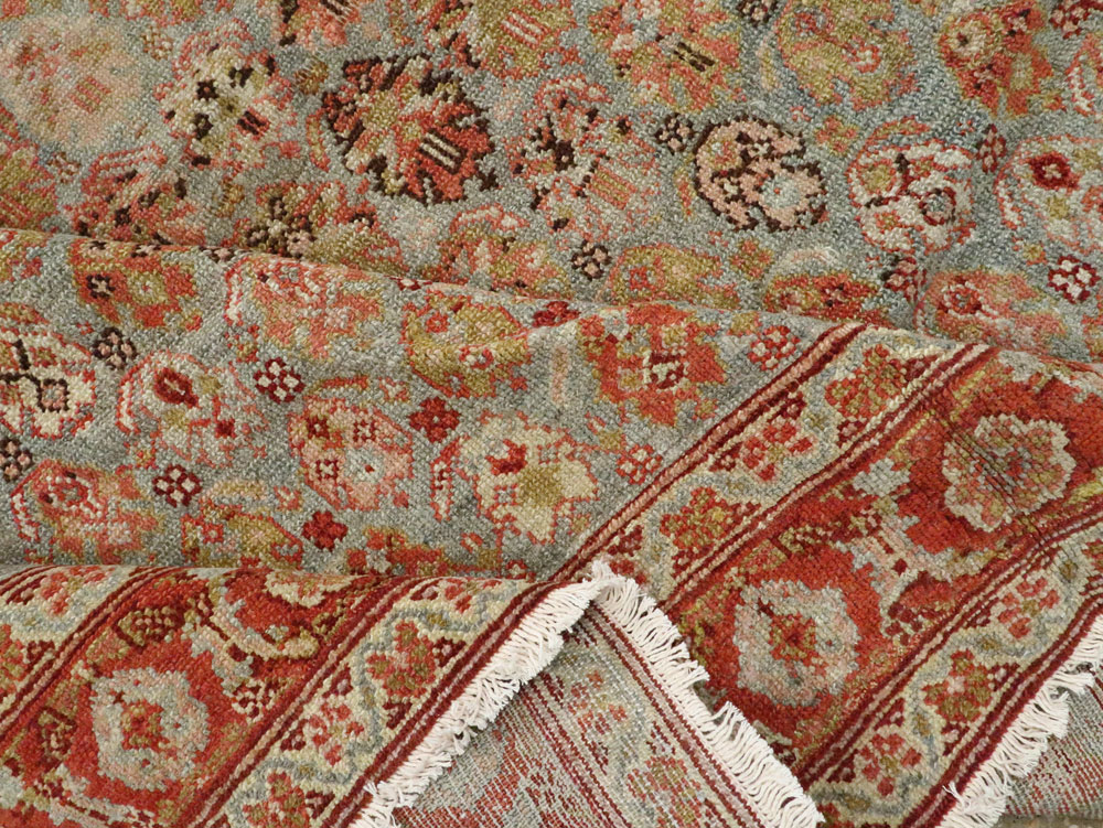 Vintage Persian Malayer Gallery Carpet, No.23796 - Galerie Shabab