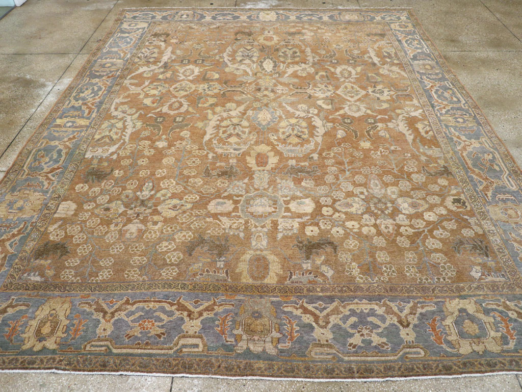 Antique Persian Mahal Room Size Carpet, No.23801 - Galerie Shabab
