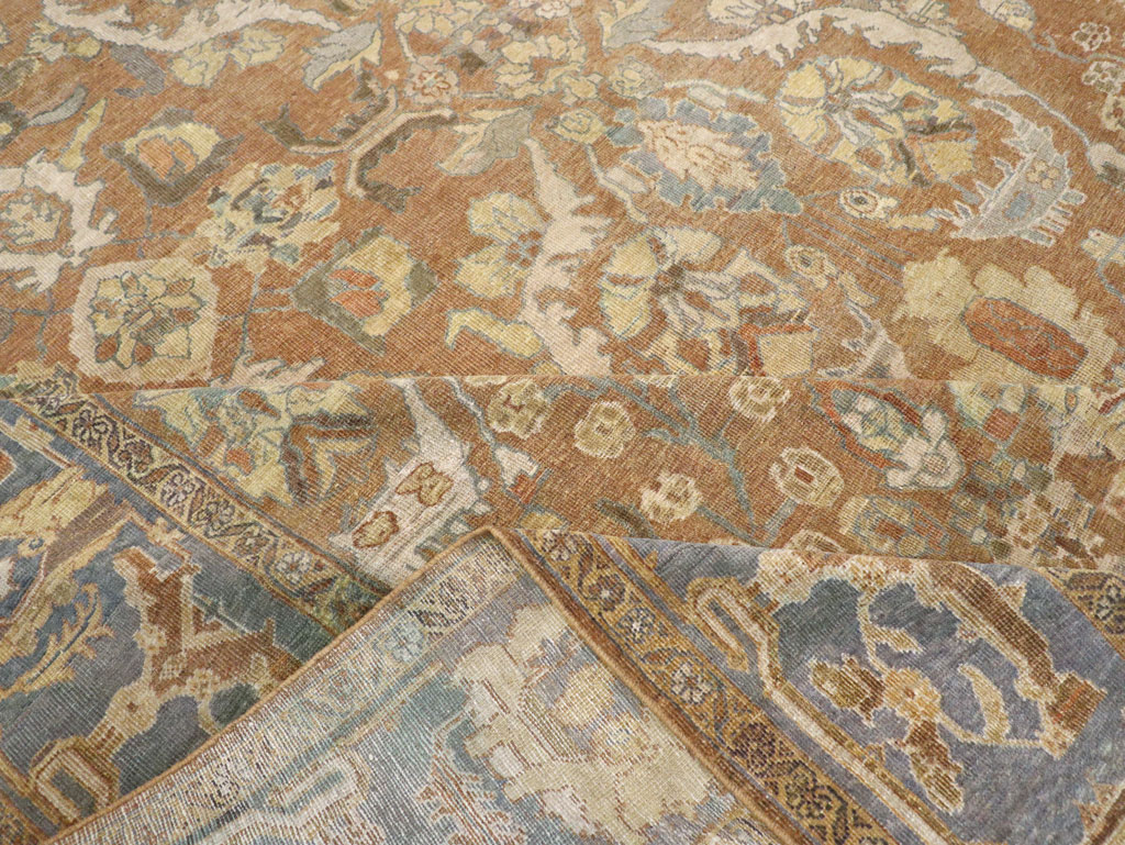 Antique Persian Mahal Room Size Carpet, No.23801 - Galerie Shabab