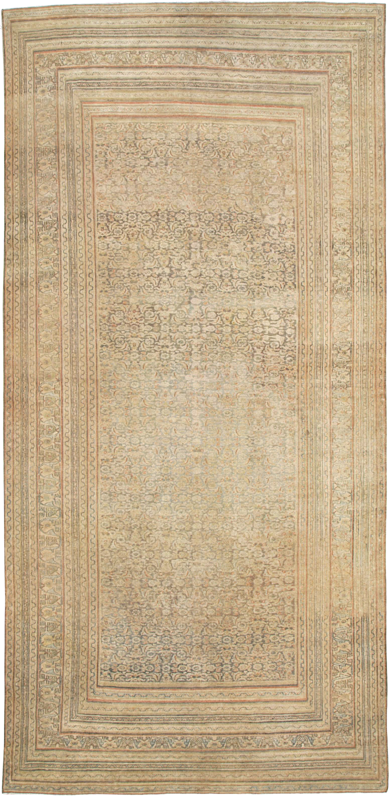 Antique Persian Dorokhsh Gallery Carpet, No.23813 - Galerie Shabab