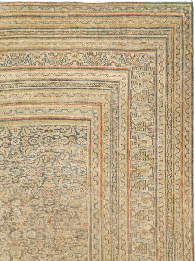 Antique Persian Dorokhsh Gallery Carpet, No.23813 - Galerie Shabab