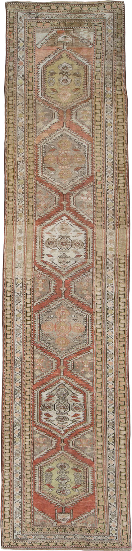 Antique Persian Malayer Runner, No.23814 - Galerie Shabab