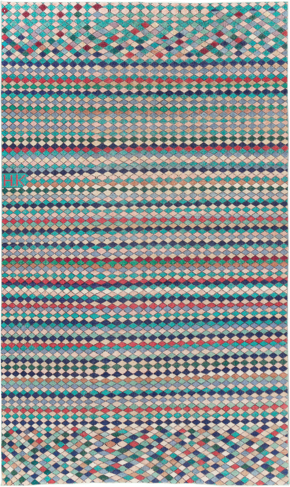 Vintage Turkish Anatolian Carpet, No.23815 - Galerie Shabab