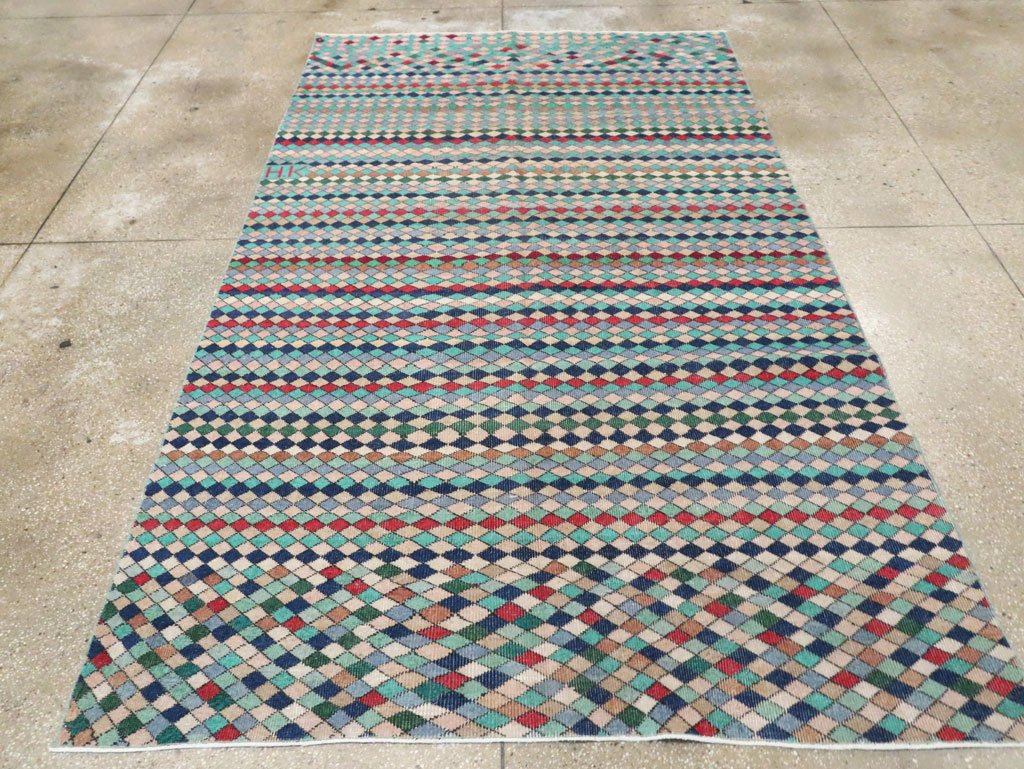 Vintage Turkish Anatolian Carpet, No.23815 - Galerie Shabab