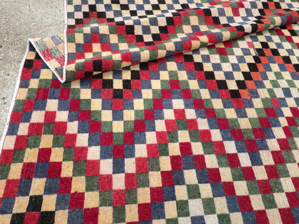 Vintage Turkish Anatolian Accent Rug, No.23816 - Galerie Shabab
