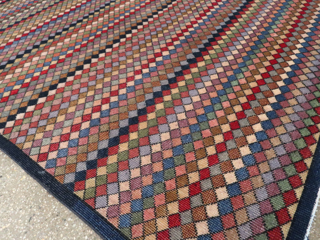 Vintage Turkish Anatolian Accent Carpet, No.23820 - Galerie Shabab