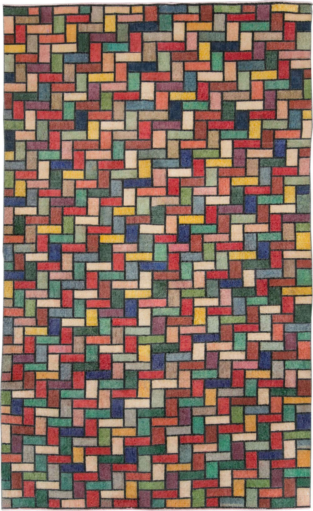 Vintage Turkish Anatolian Rug, No.23821 - Galerie Shabab