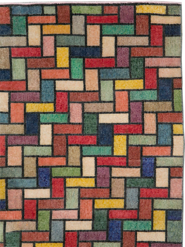 Vintage Turkish Anatolian Rug, No.23821 - Galerie Shabab