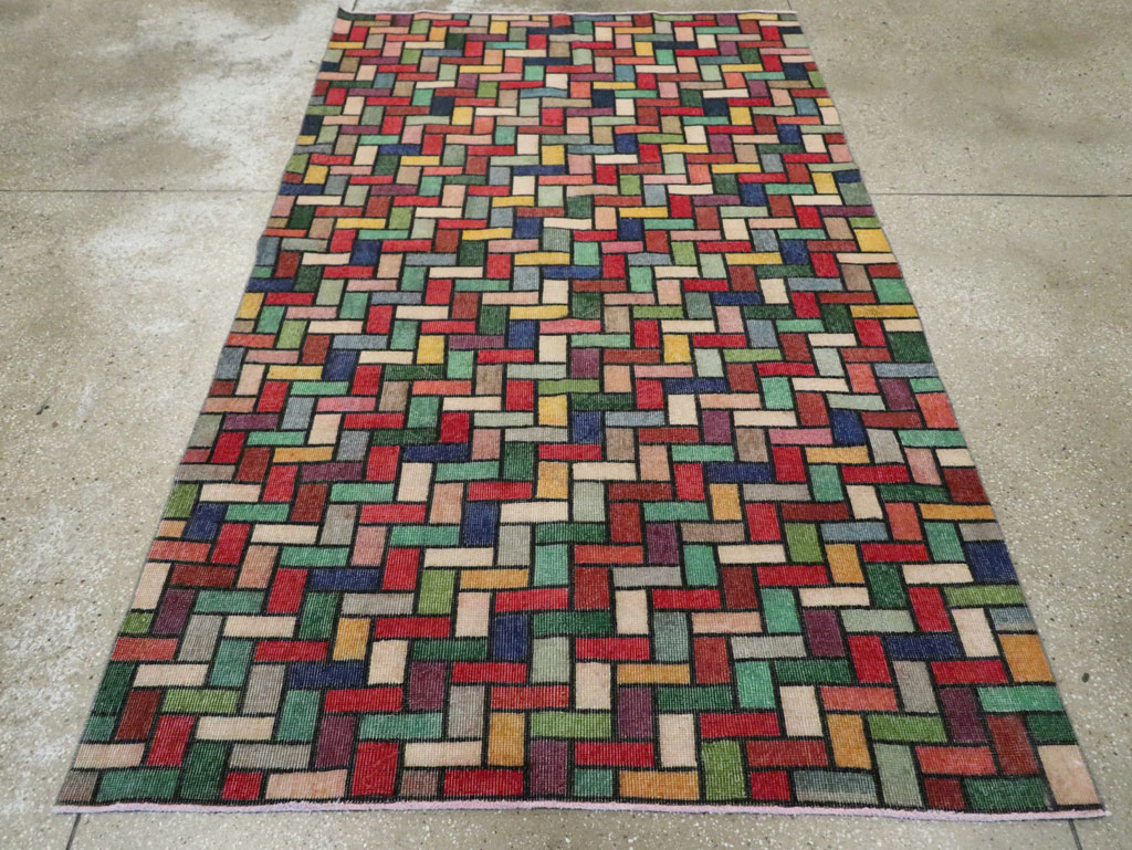 Vintage Turkish Anatolian Rug, No.23821 - Galerie Shabab
