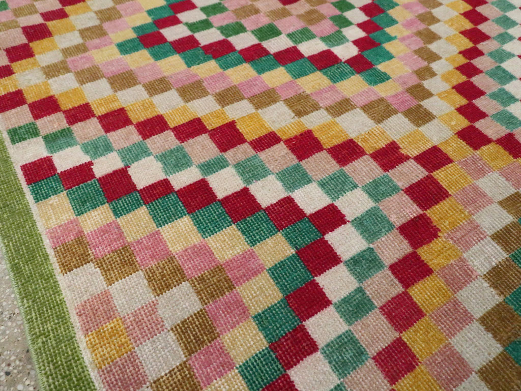 Vintage Anatolian Deco Rug, No.23829 - Galerie Shabab